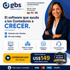 Software GBS para Contadores + IA | Plan Starter (Licencia Profesional Anual)